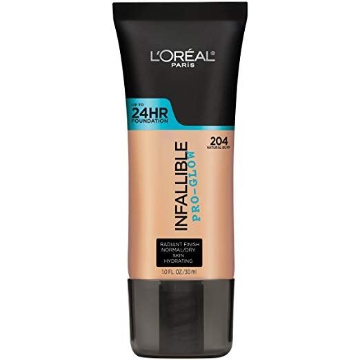 L'Oreal Paris Infallible Up To 24HR Pro-Glow Foundation,