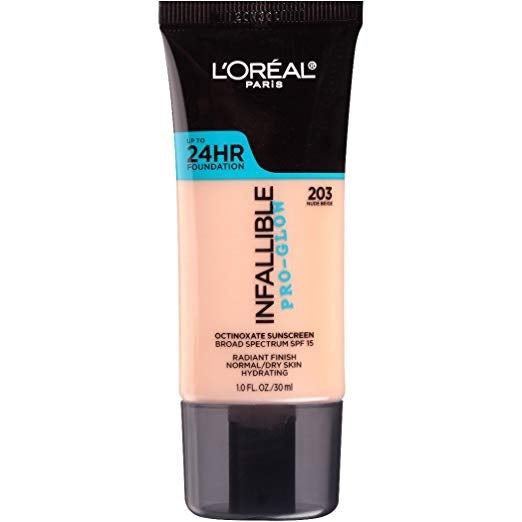 L'Oreal Paris Infallible Up To 24HR Pro-Glow Foundation,