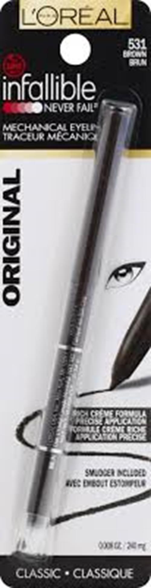L'Oreal Paris Infallible Original Mechanical Eyeliner 16HR Never-Fail Eyeliner,