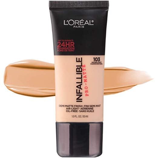 L'oreal Paris Infallible 24Hr Pro-Matte Foundation,