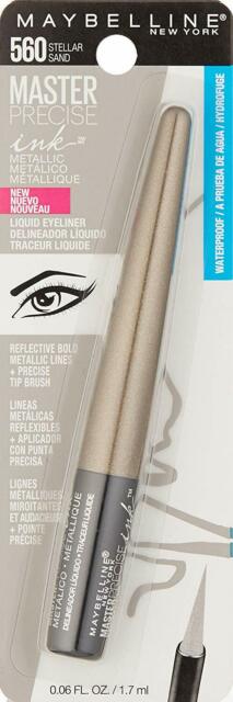 Maybelline New York Master Precise Ink Metallic Liquid Coating,