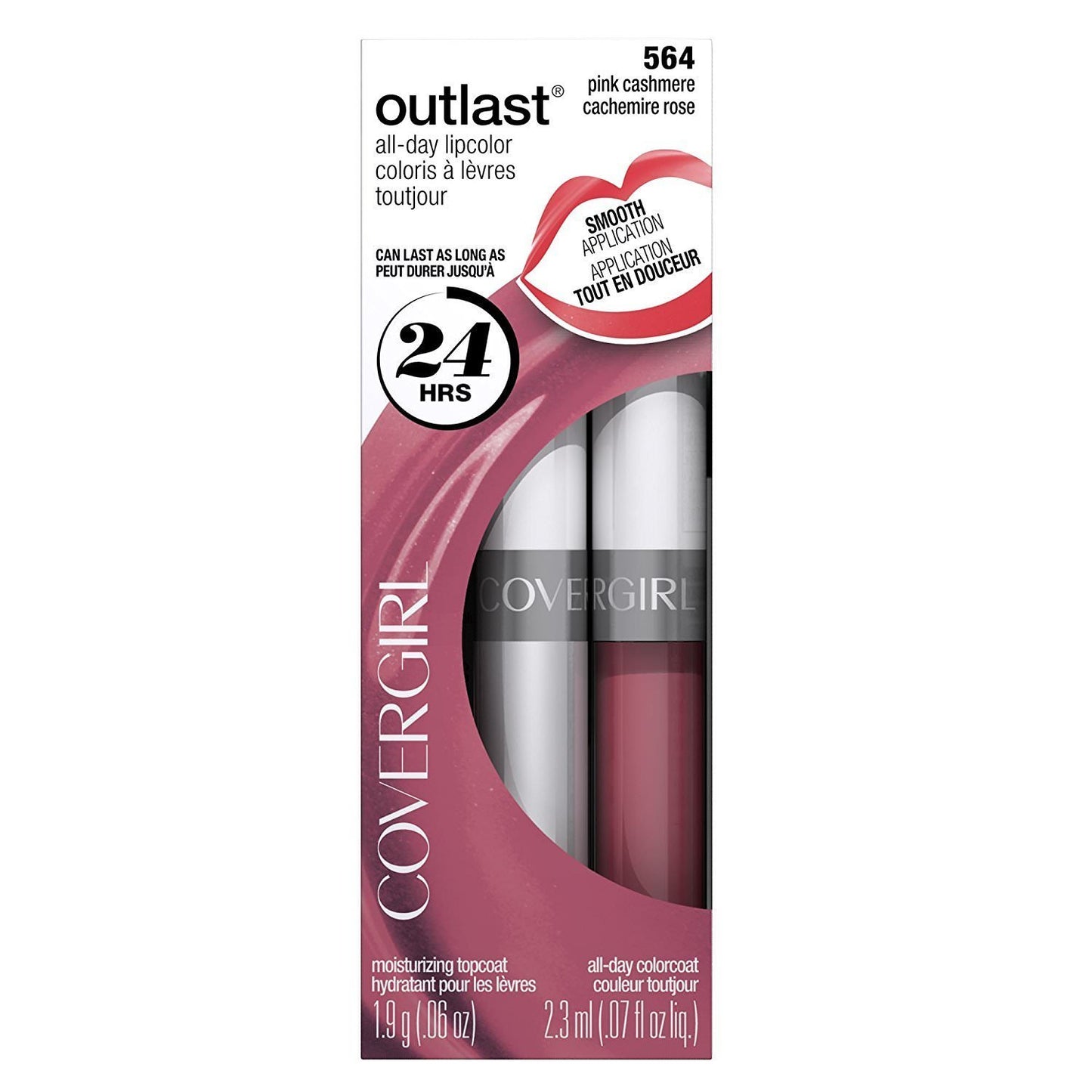 COVERGIRL Outlast 24HR Illumina All-Day Moisturizing Lip Color,
