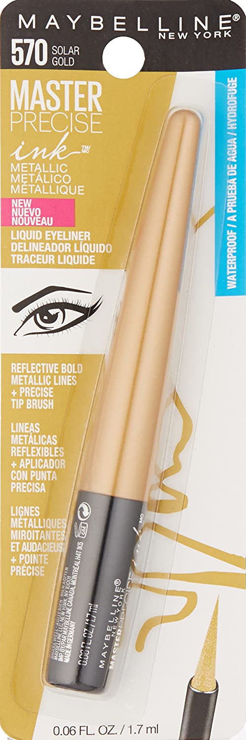 Maybelline New York Master Precise Ink Metallic Liquid Coating,