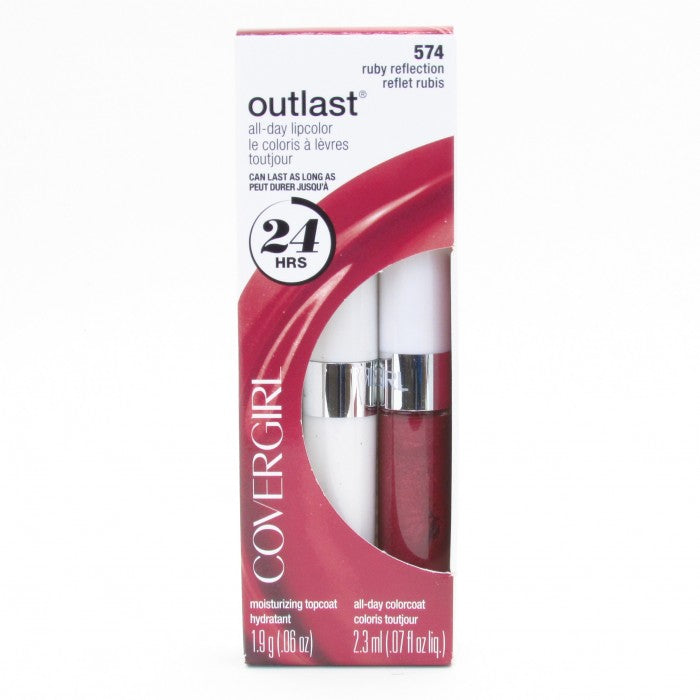 COVERGIRL Outlast 24HR Illumina All-Day Moisturizing Lip Color,