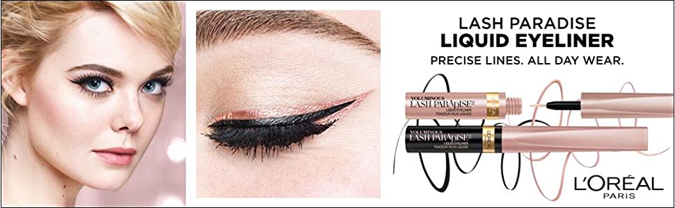 L'Oreal Paris Cosmetics Voluminous Lash Paradise Liquid Eyeliner,