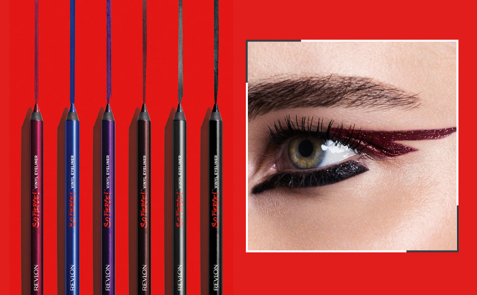 Revlon So Fierce! Waterproof Vinyl Gel Eyeliner Pencil,