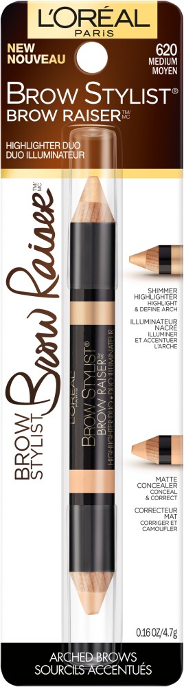 L’Oréal Paris Brow Stylist Brow Raiser Duo Highlighter,