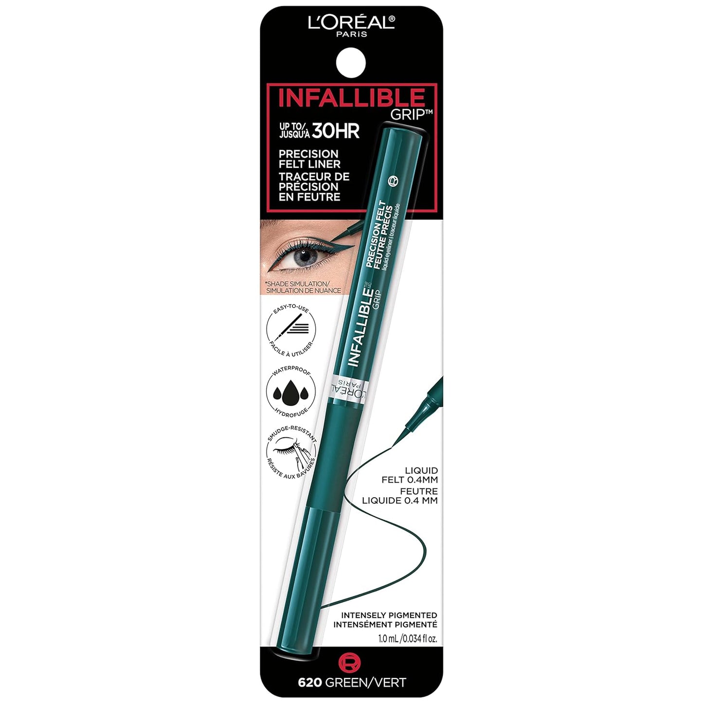 L’Oreal Paris Infallible Grip Precision Felt Up To 30HRs Eyeliner,