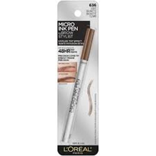L'Oreal Paris Brow Stylist Micro Ink Pen by Brow Stylist, up to 48HR Wear,