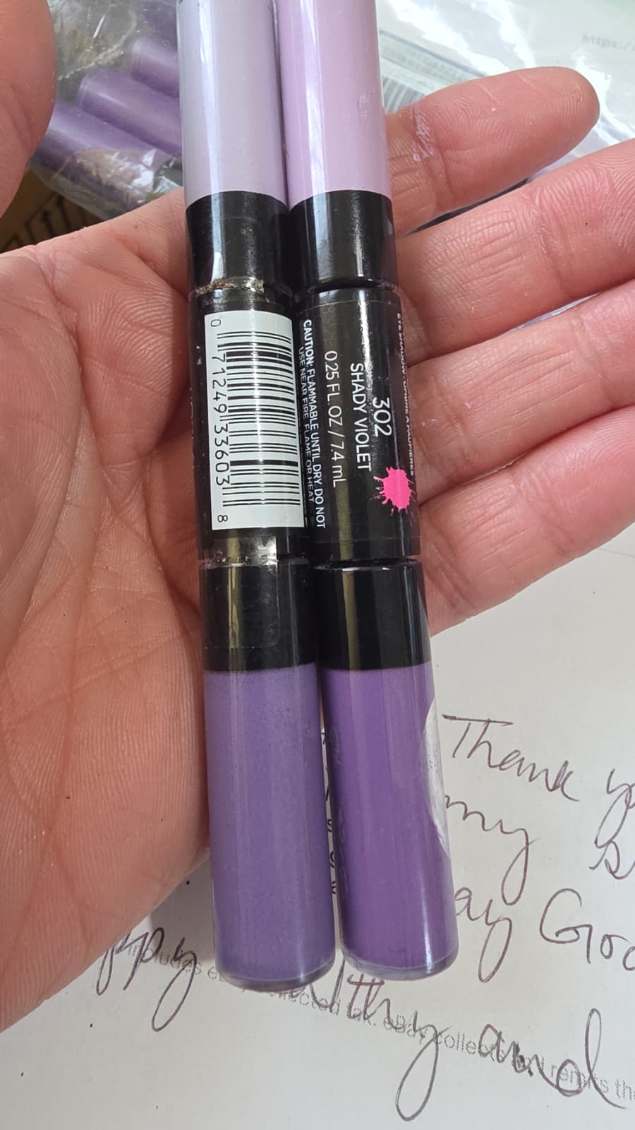 2X L'Oreal Paris Infallible Paints Eye Shadow, Shady Violet #302