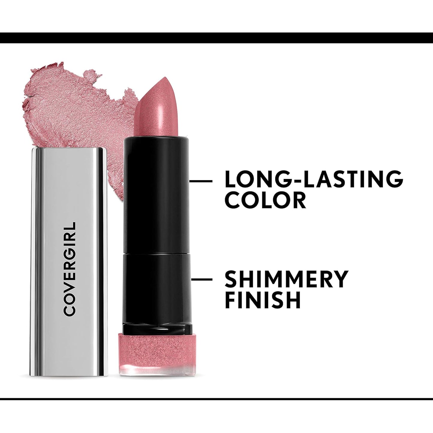 COVERGIRL Exhibitionist Metallic Lipstick,