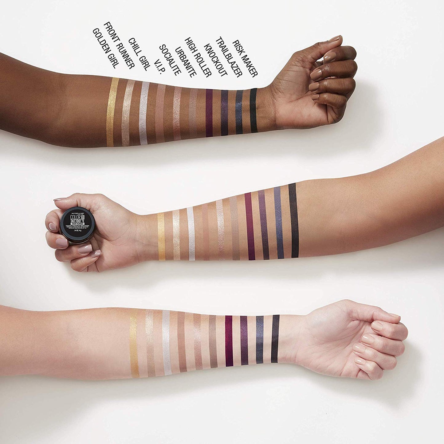 Maybelline Color Tattoo Up To 24HR Longwear Cream Eyeshadow,