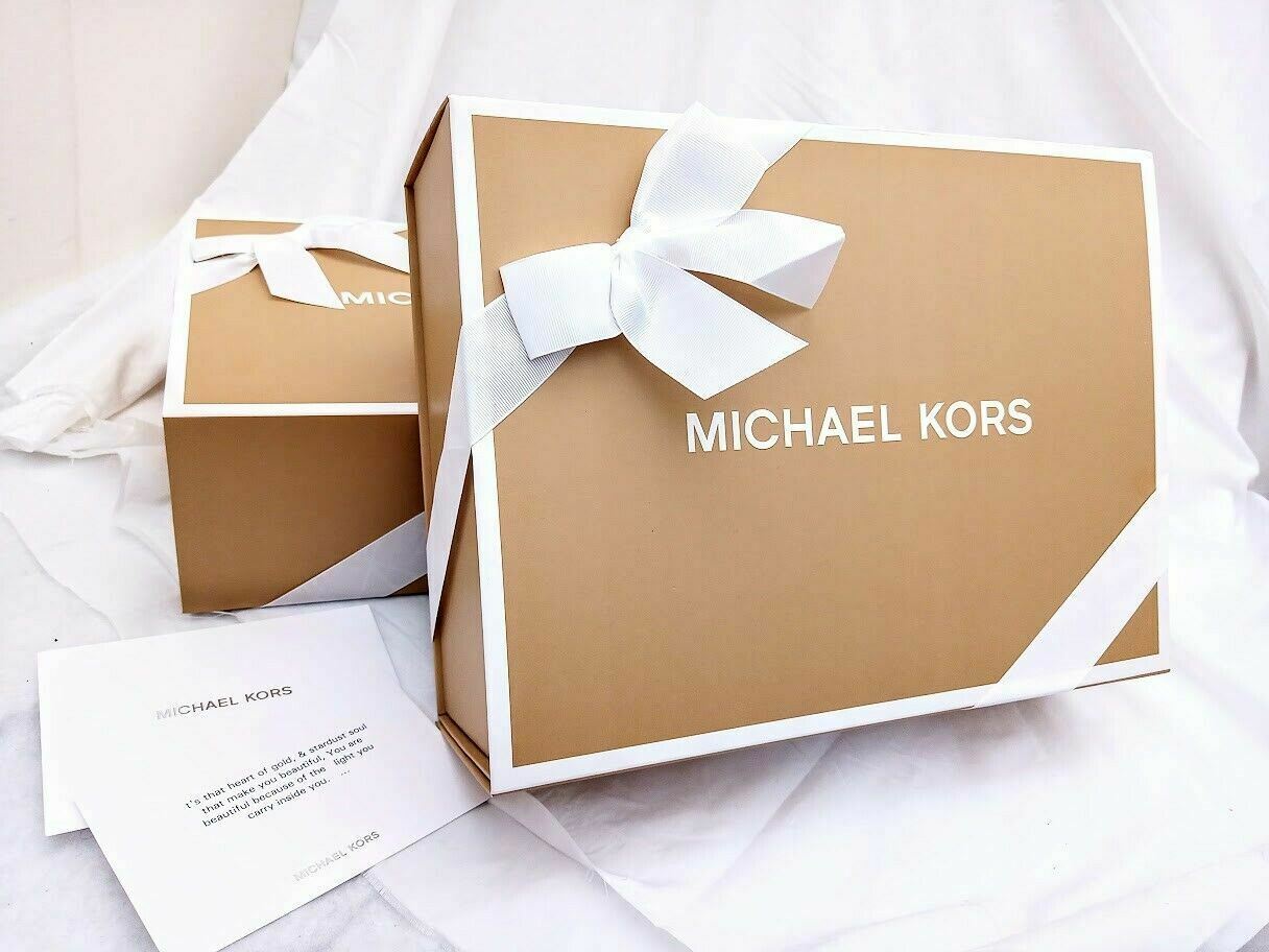 Michael Kors Rayne Medium Satchel Leather Handbag, "In MK Gift Box"
