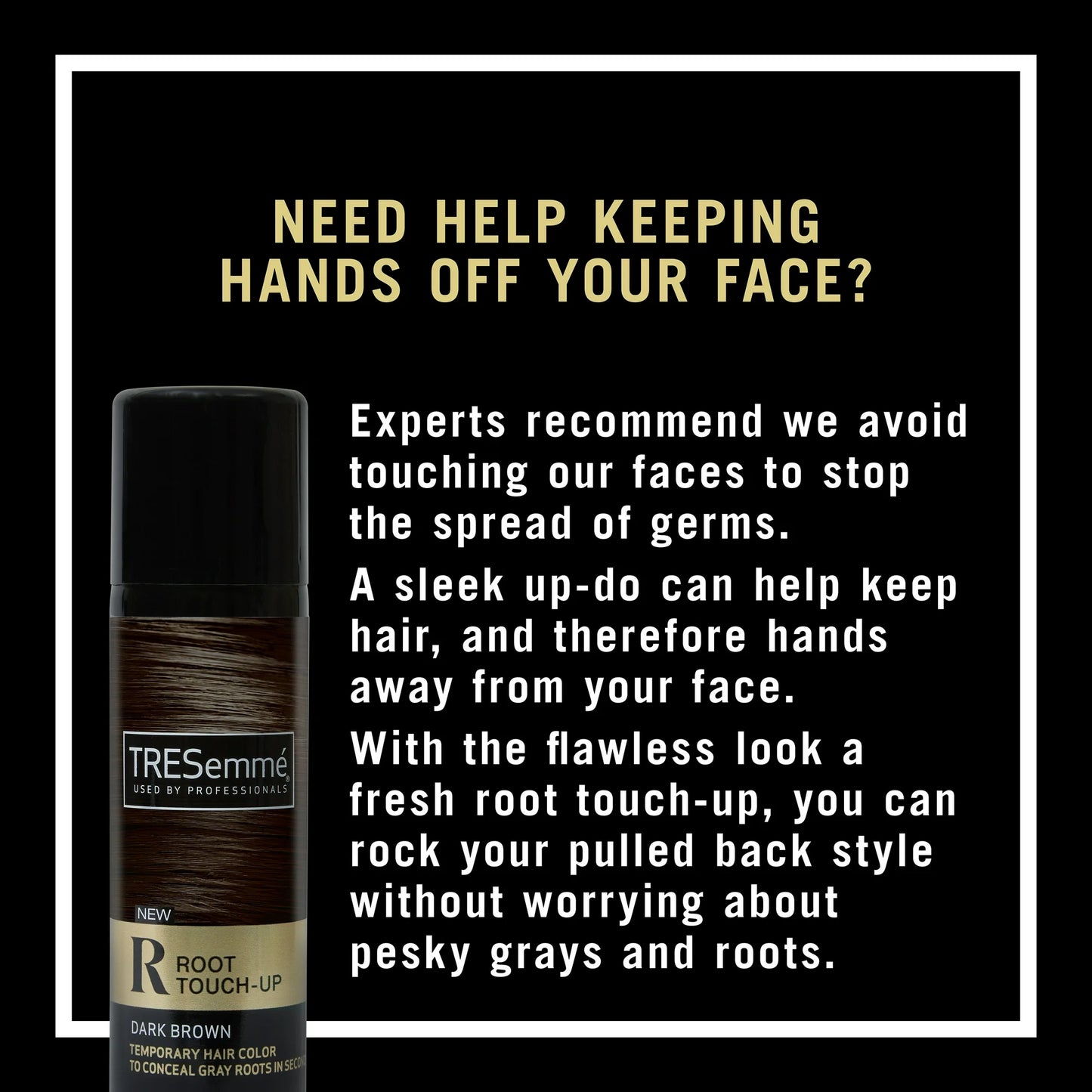 Tresemme Root Touch-Up, Temporary Color Hairspray, 2.5 oz