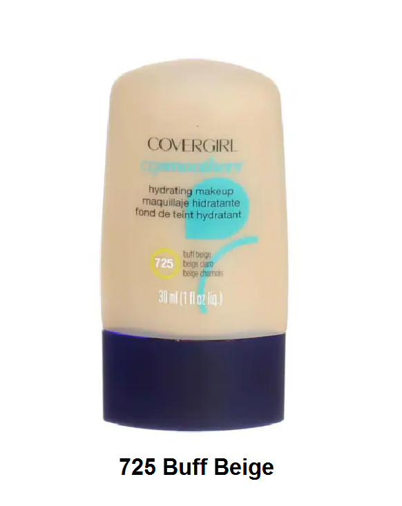 COVERGIRL CG SMOOTHERS Hydrating Makeup Liquid Cover Up Foundation,"Choose Your"