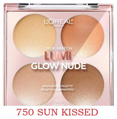 L'Oreal Paris True Match Lumi Glow Nude Highlighter Palette,