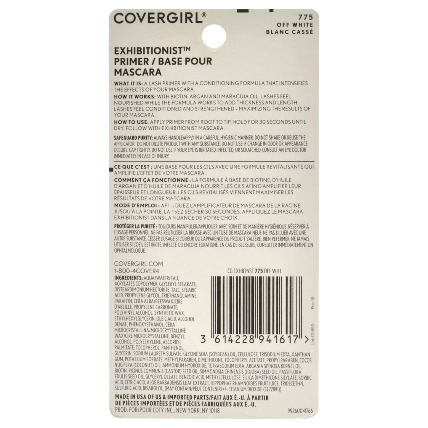 COVERGIRL Exhibitionist Mascara Primer,
