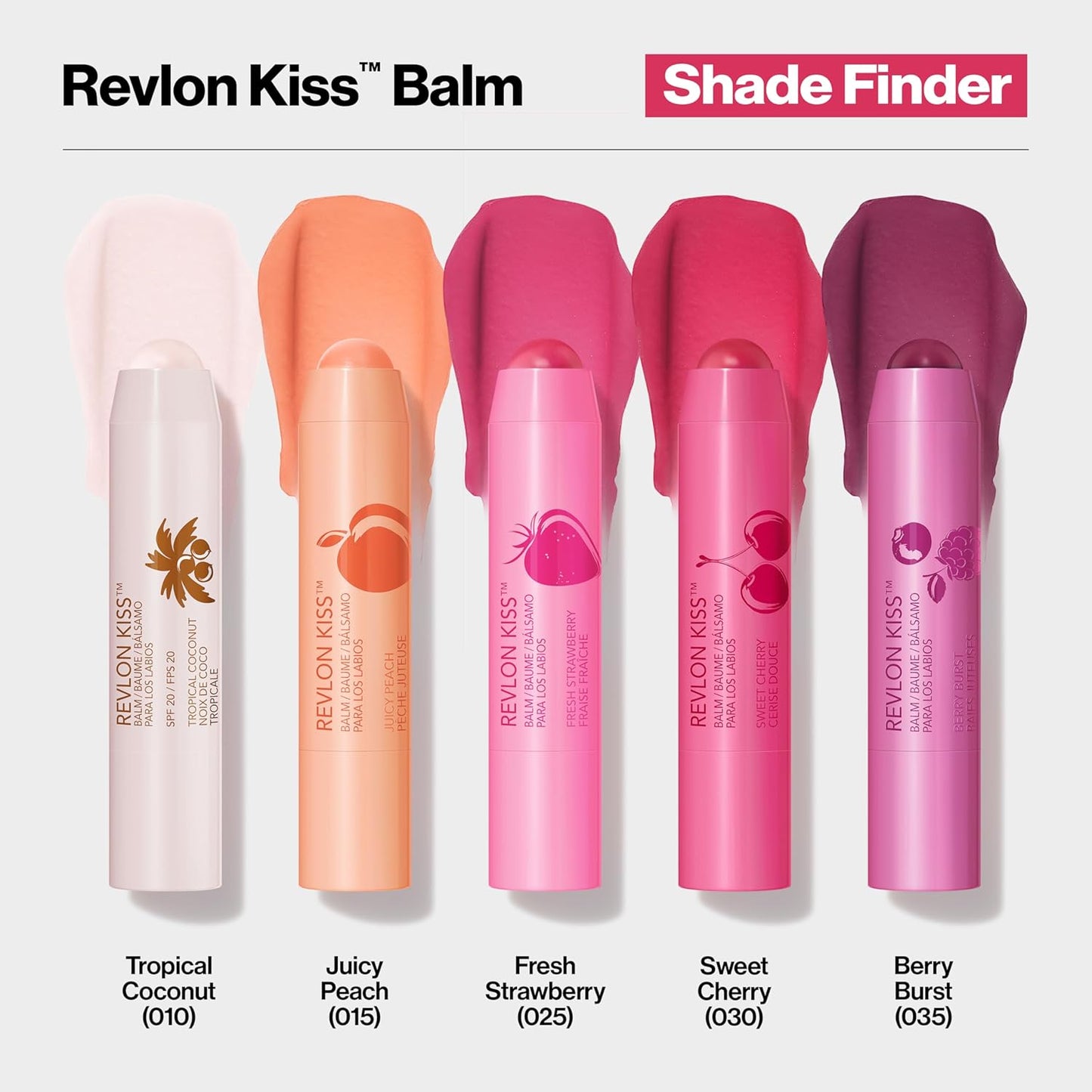 Revlon Kiss Lip Balm Crayon, Hydrating Lip Moisturizer Infused,