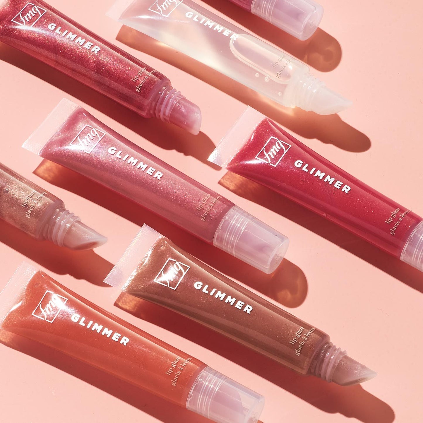 Avon FMG Glimmer Lip Glaze Gloss Glow Vitamin E Hydrating Non Sticky Shine,