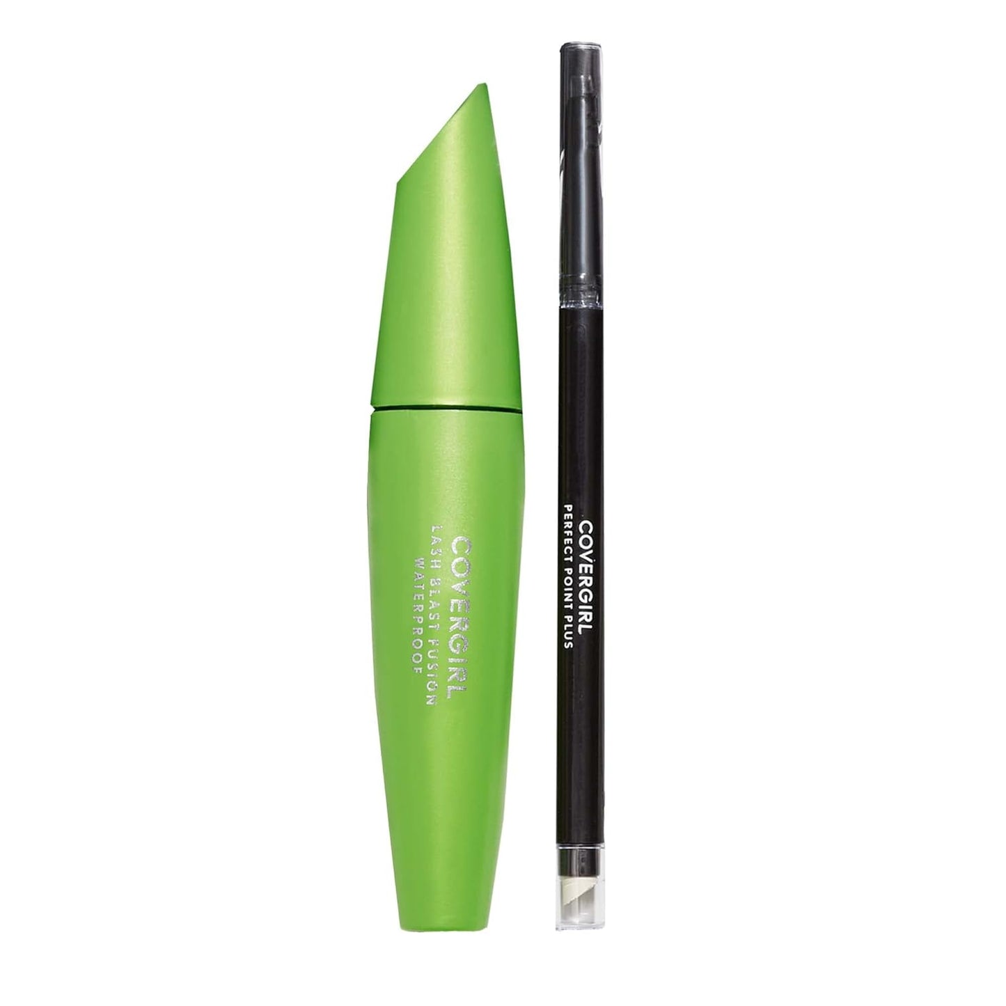 COVERGIRL Lash Blast Clump Crusher Mascara & Perfect Point Plus Eyeliner Pencil,
