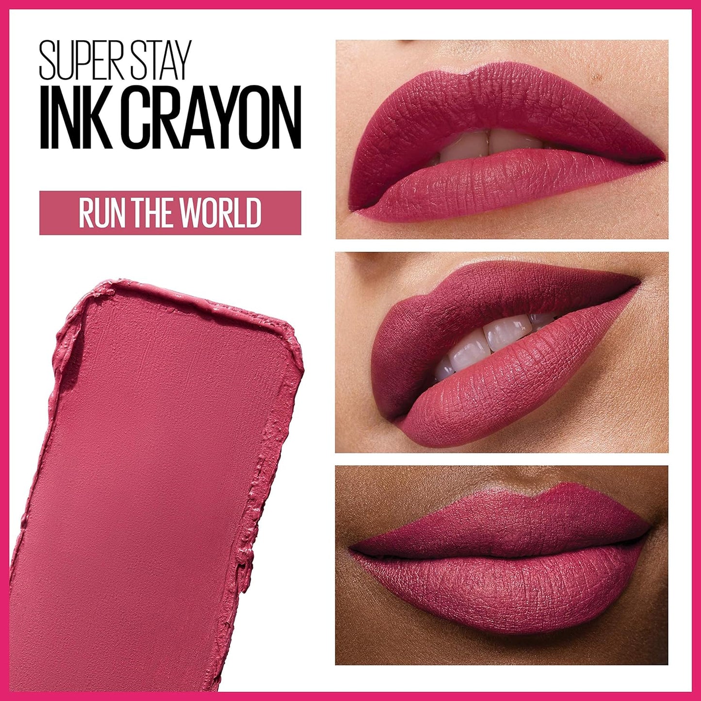 Maybelline SuperStay Ink Crayon Matte Lipstick,