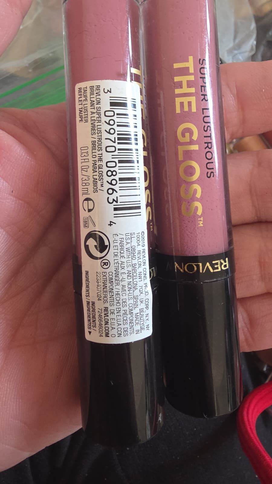 2X Revlon Super Lustrous The Gloss, 306 Taupe Luster