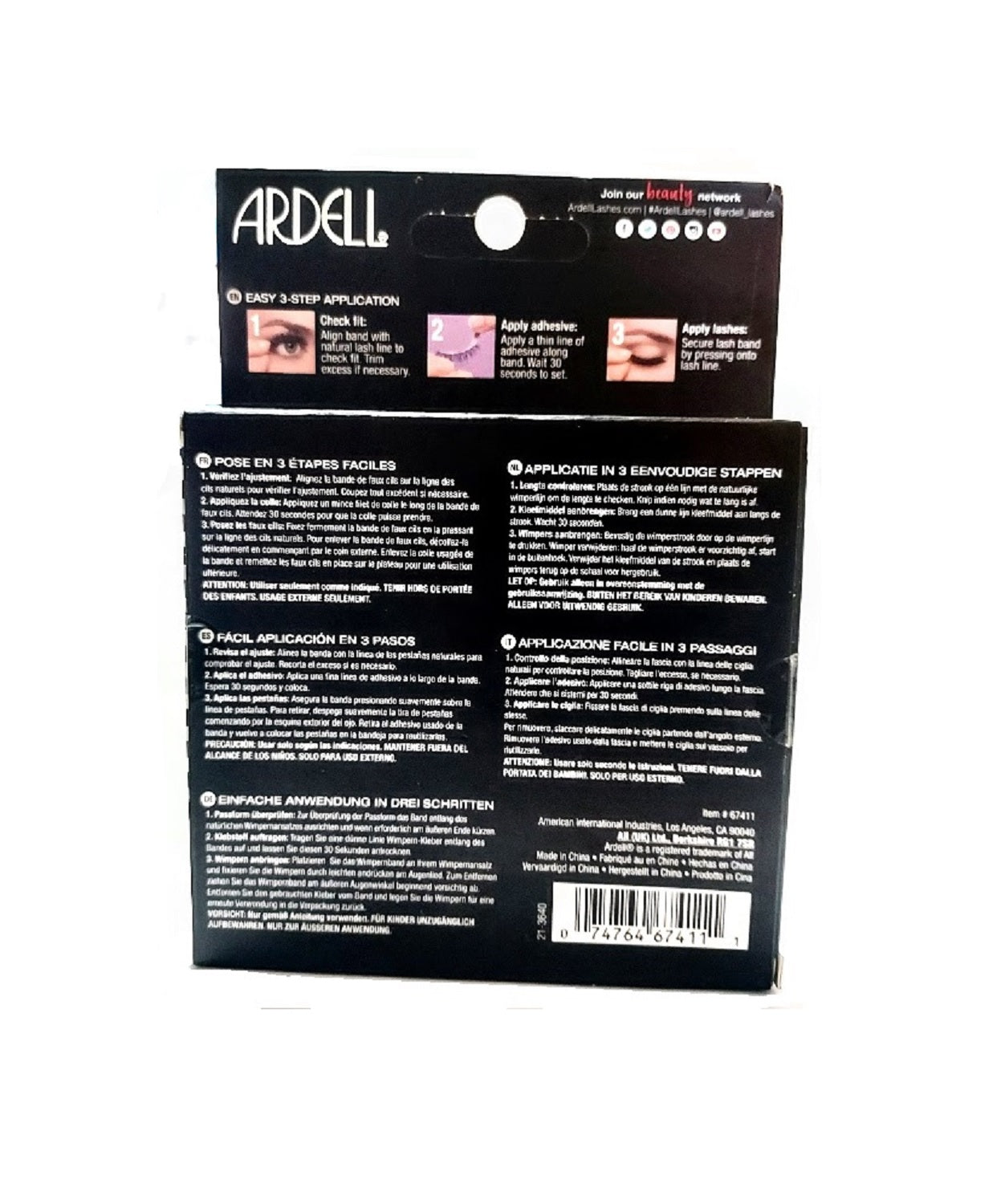 ARDELL Faux Mink Lashes 812 4-Pack,