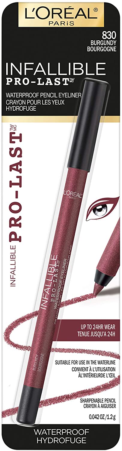 L'OREAL INFALLIBLE PRO-LAST WATERPROOF EYELINER PENCIL,