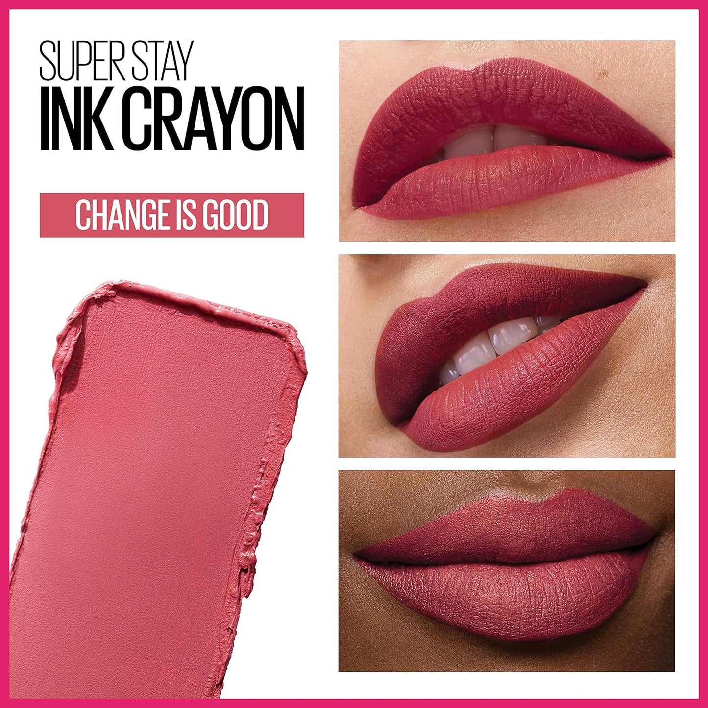 Maybelline SuperStay Ink Crayon Matte Lipstick,