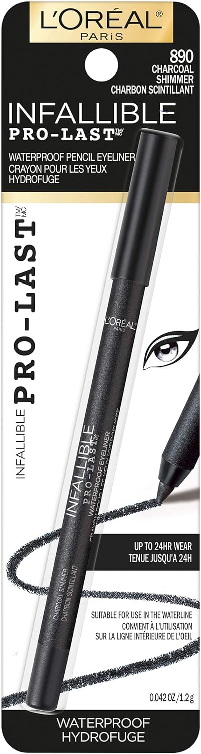 L'OREAL INFALLIBLE PRO-LAST WATERPROOF EYELINER PENCIL,