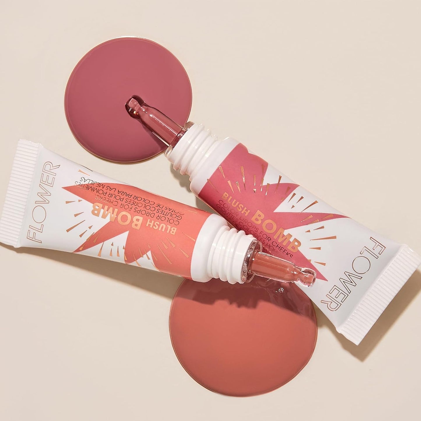FLOWER BEAUTY Blush Bomb Color Drops for Cheeks,