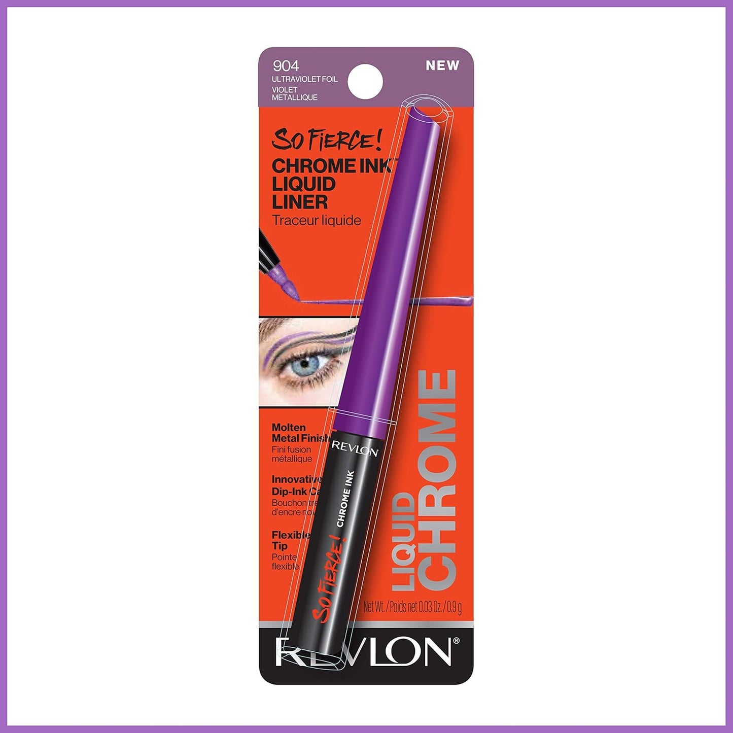 Revlon So Fierce! Chrome Ink Liquid Eyeliner Pen,
