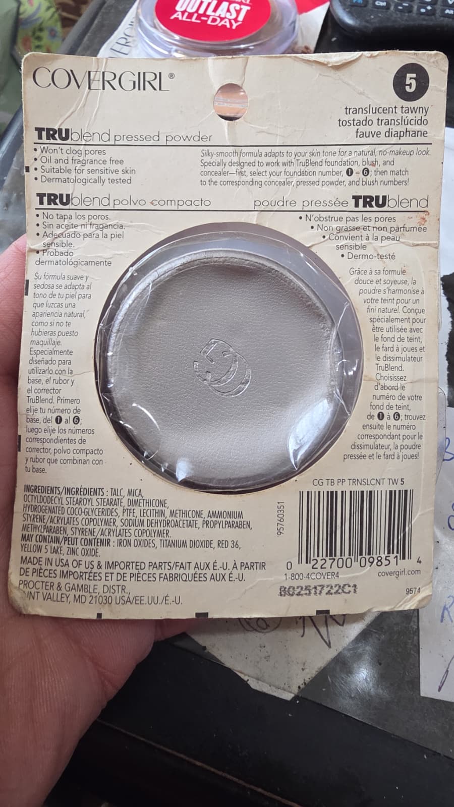 COVERGIRL TruBlend Pressed Powder, Translucent Tawny