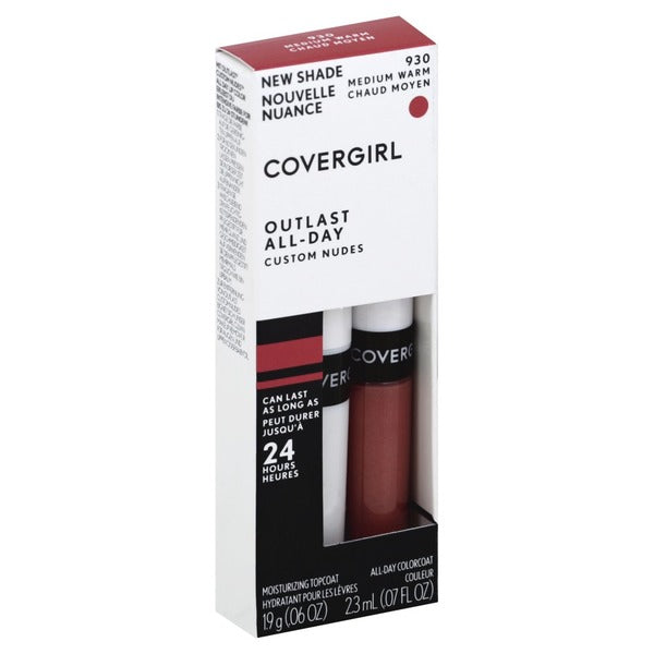 COVERGIRL Outlast 24HR Illumina All-Day Moisturizing Lip Color,