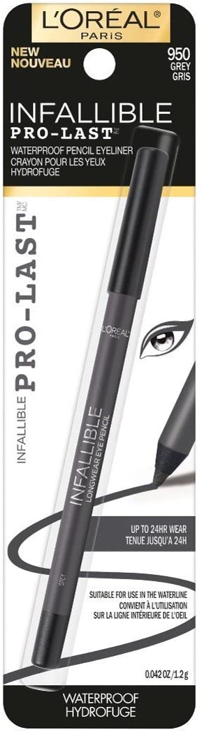 L'OREAL INFALLIBLE PRO-LAST WATERPROOF EYELINER PENCIL,
