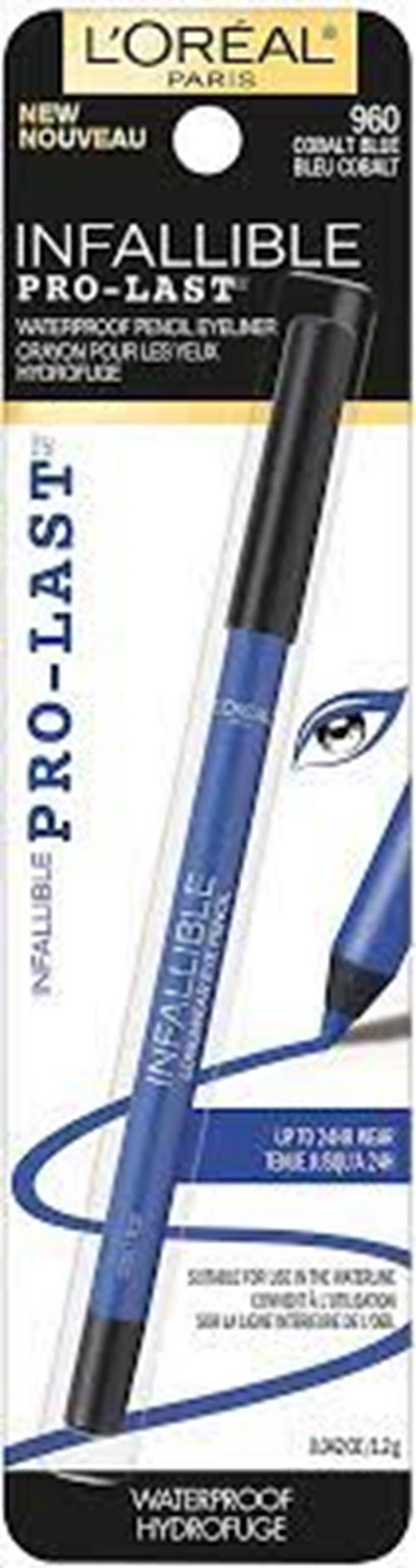 L'OREAL INFALLIBLE PRO-LAST WATERPROOF EYELINER PENCIL,