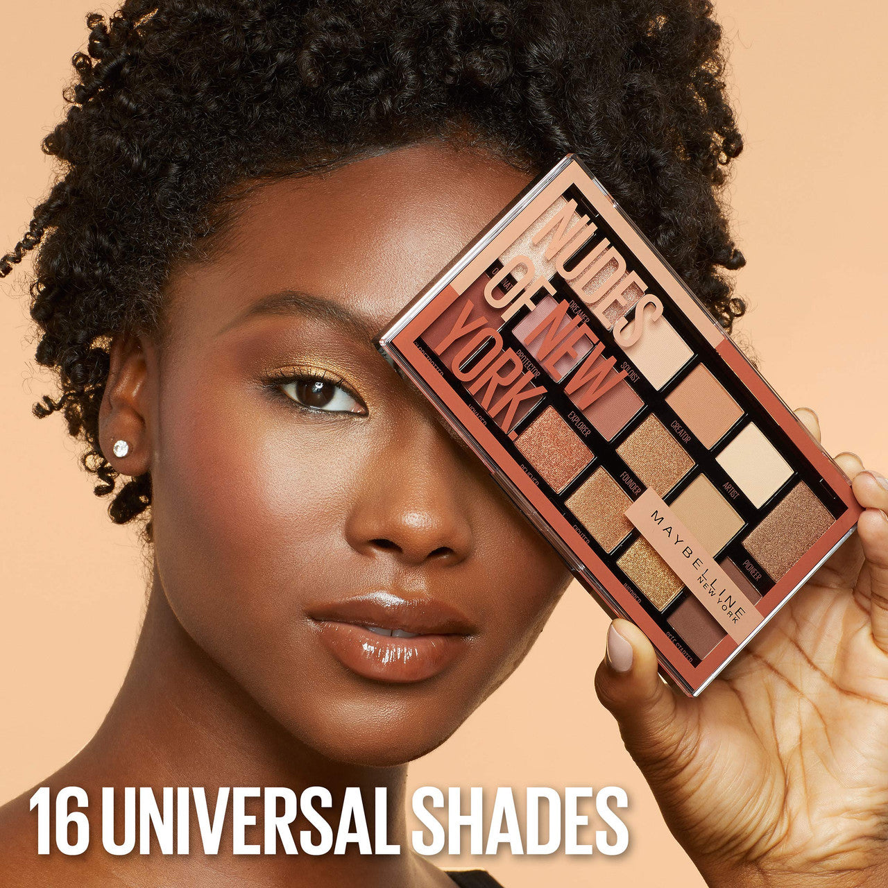 Maybelline New York Nudes 16 Pan Eyeshadow Palette,