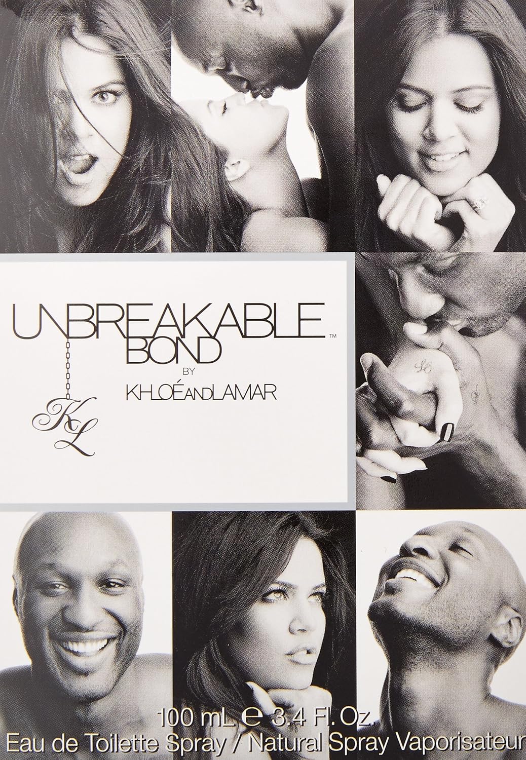 UNBREAKABLE BOND BY KHLOE AND LAMAR by Khloe and Lamar EDT SPRAY 3.4 OZ (Tester UNBOXED)