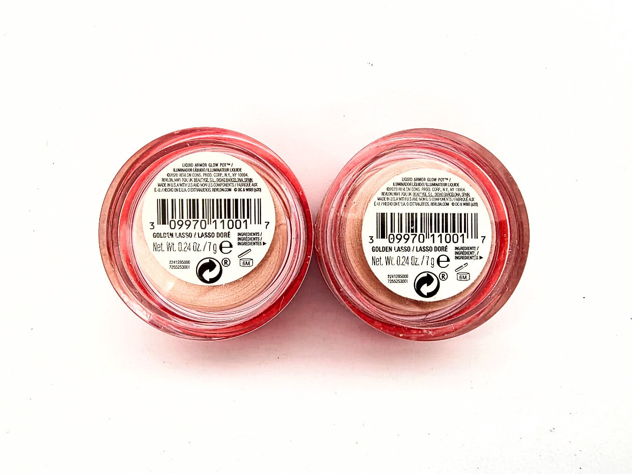 2X Revlon X Wonder Woman 84 Liquid Armor Glow Pot, Golden Lasso
