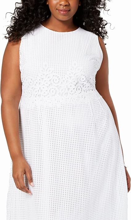 Alfani Lace Midi Dress, Size 18