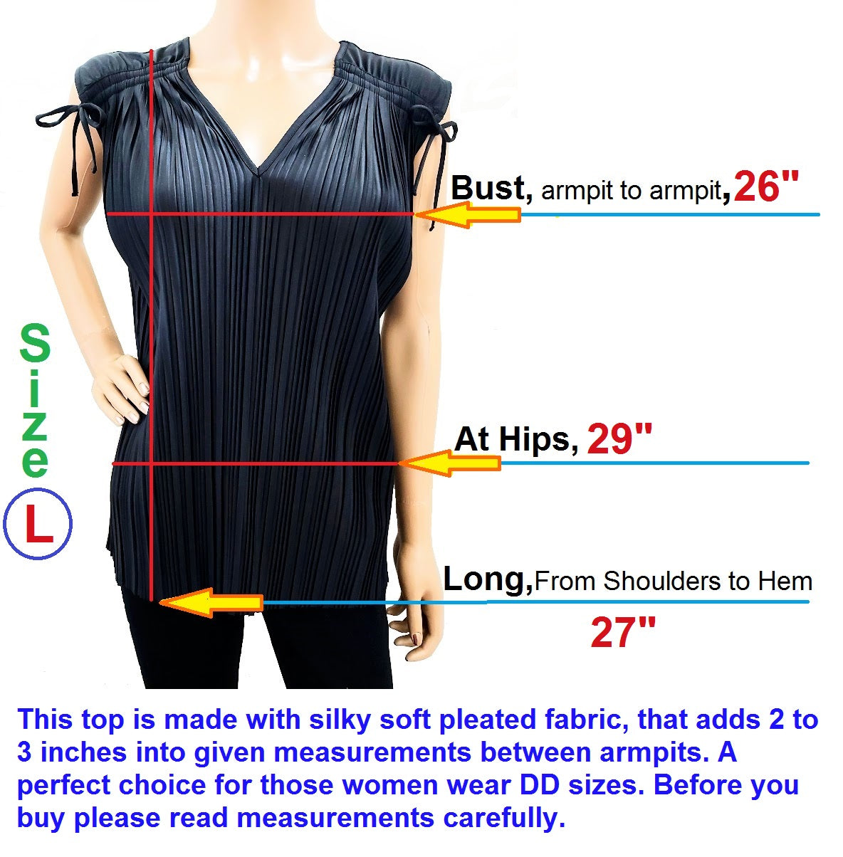 Alfani Womens Pleated Ruched Top, Sizes S & L