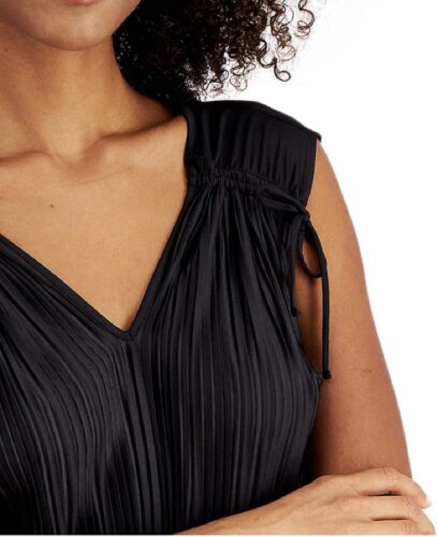 Alfani Womens Pleated Ruched Top, Sizes S & L