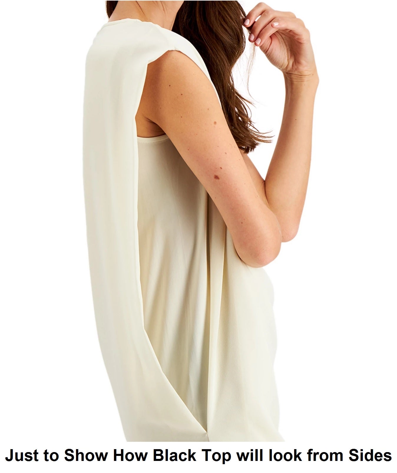 Alfani Womens Sleeveless Tunic, Size M