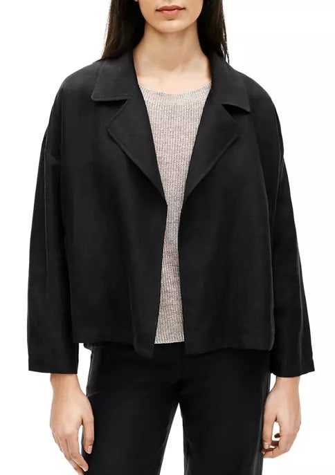 Eileen Fisher Women's Drape Front Jacket,