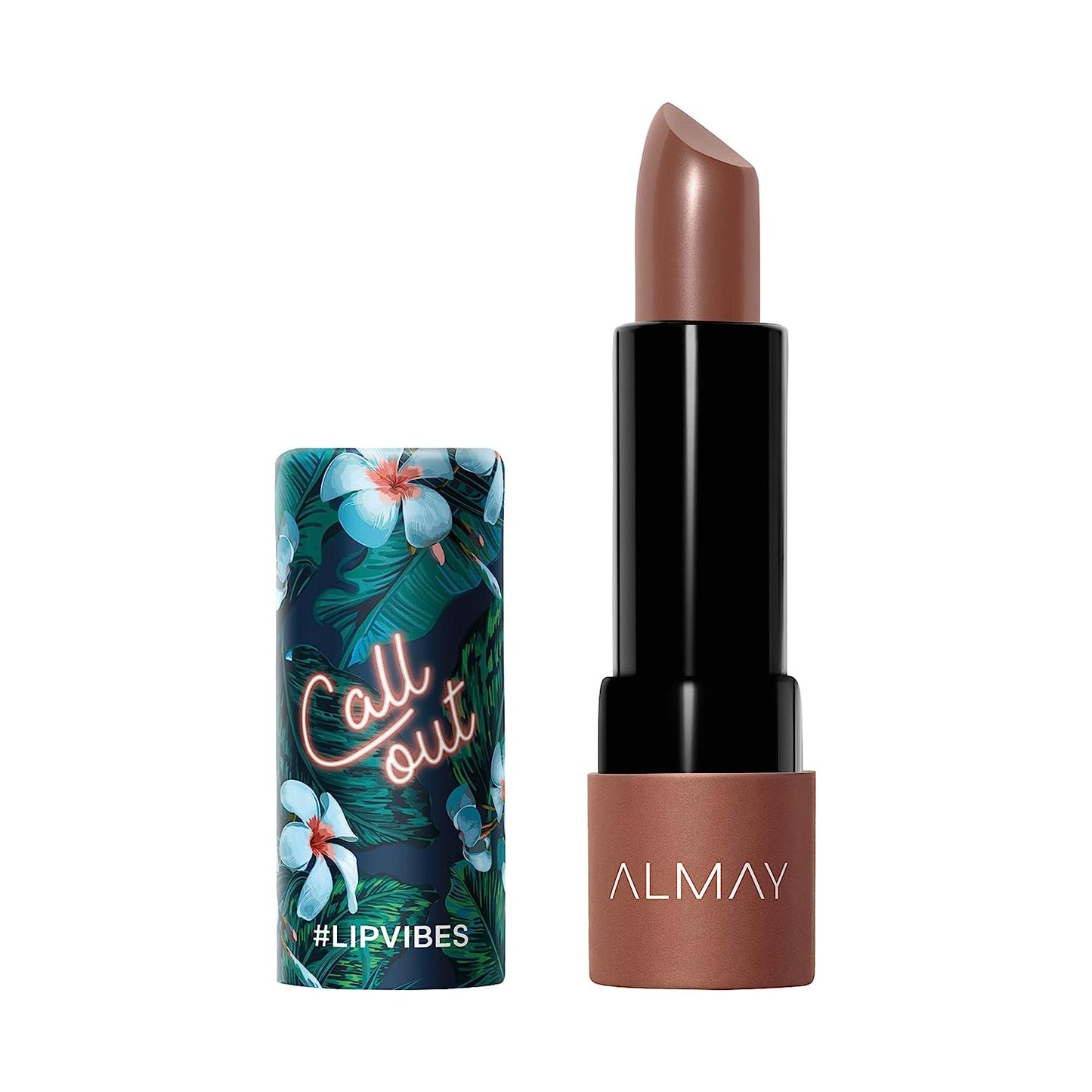 Almay Lip Vibes Lipstick with Vitamin E Oil & Shea Butter,