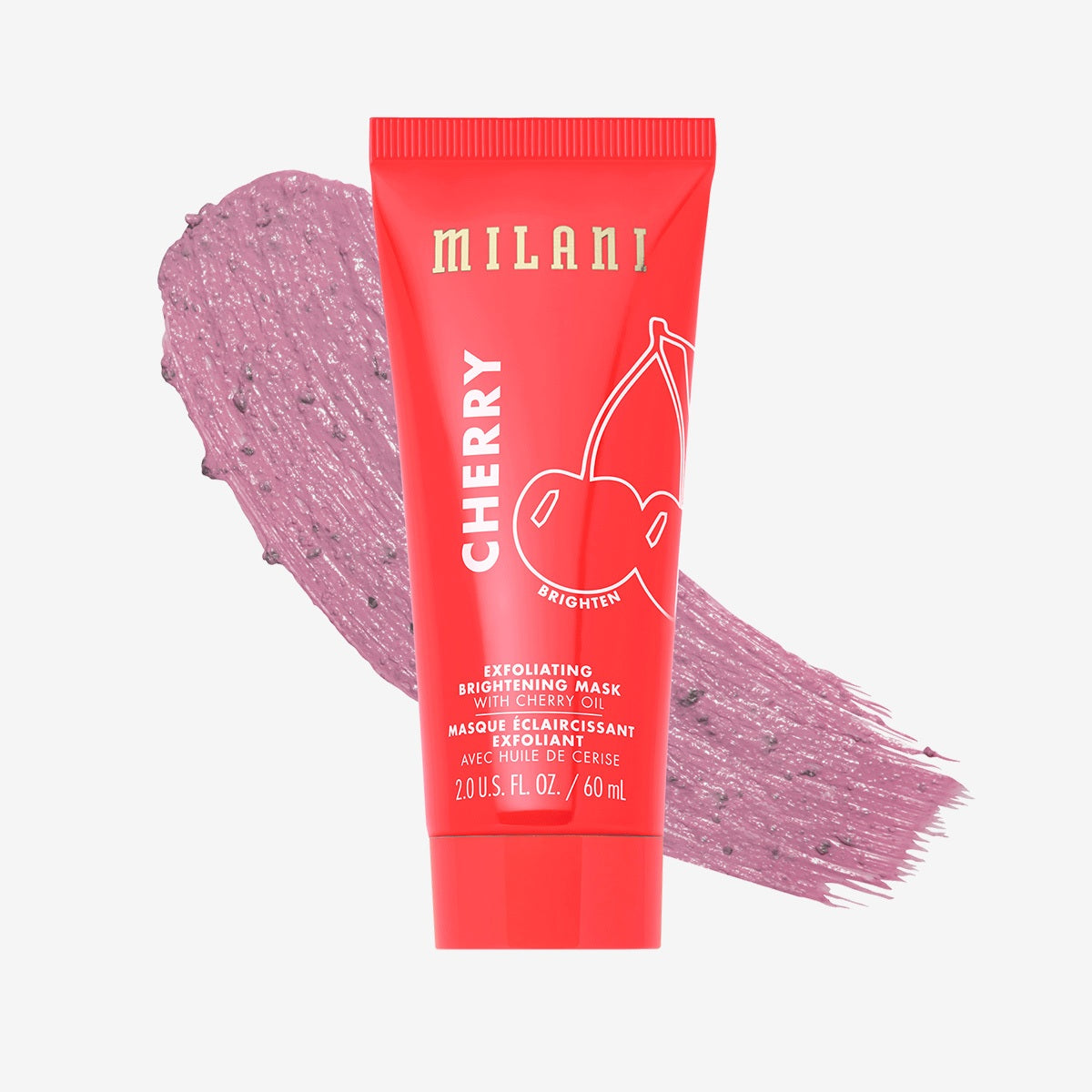 Milani Skin Fresh Cherry Exfoliating Brightening Mask, 2.0 oz