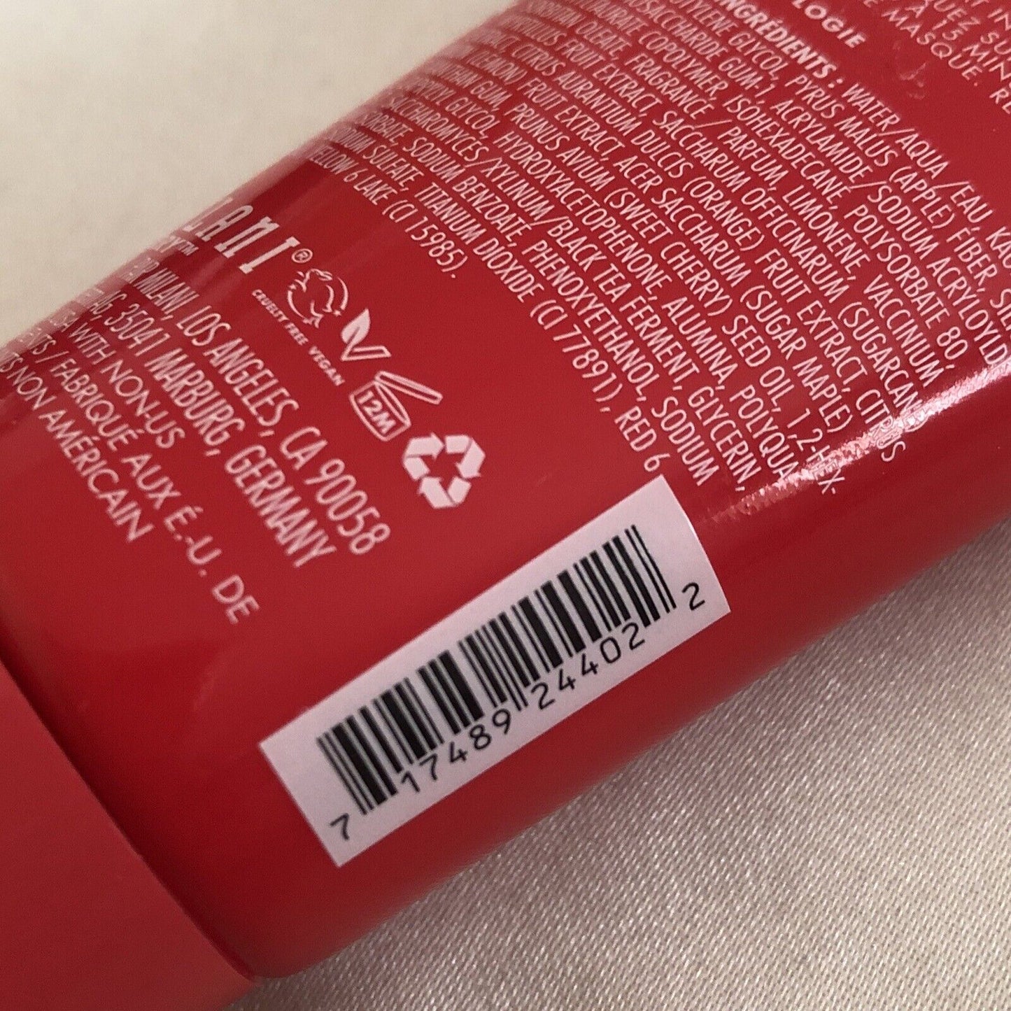 Milani Skin Fresh Cherry Exfoliating Brightening Mask, 2.0 oz