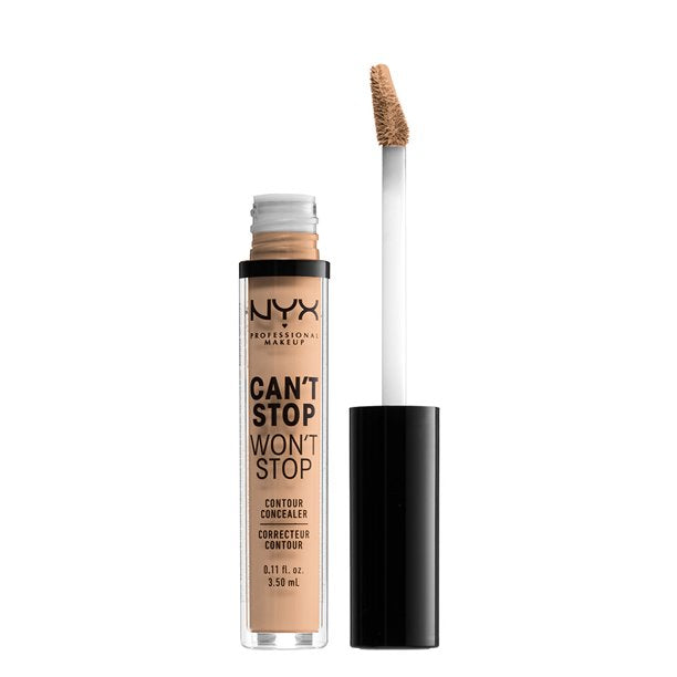 NYX Can't Stop Won't Stop 24Hr Matt Full Coverage Concealer,