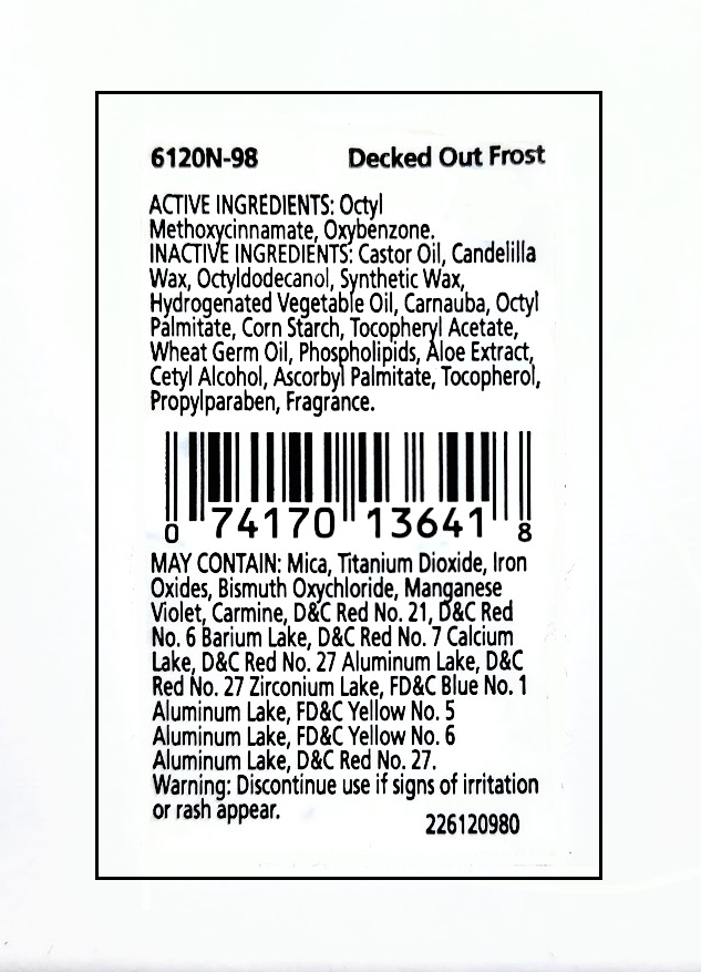 Sally Hansen ColorFast Frost/Sheer Lipstick, with SPF 20,