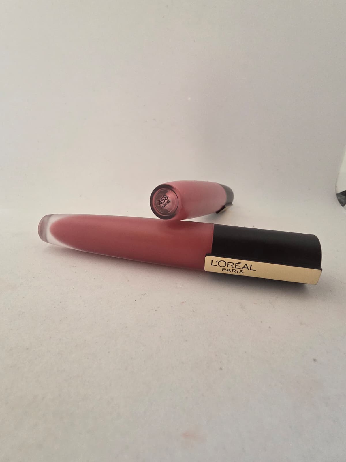 2X L'Oréal Paris Rouge Signature Matte Liquid Lipstick, 458 Admired